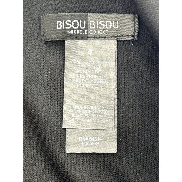 Bisou Bisou Dress 4 Mini Animal Print Brown Grey Sleeveless Party Occasion Gift - Picture 6 of 17